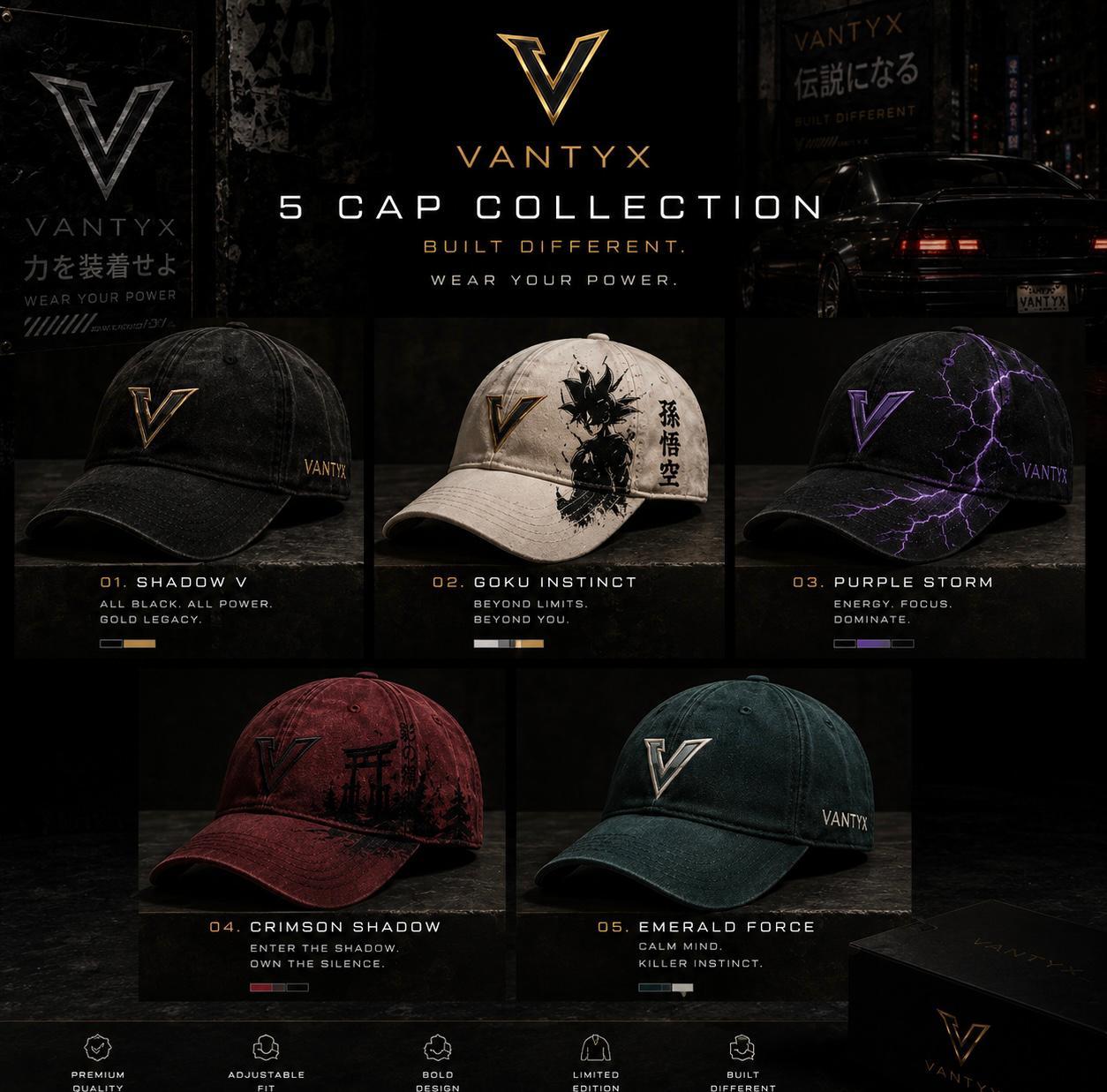 Shadow V Cap